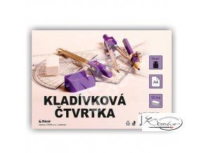 Kladívková čtvrtka  A4 - 10 listů - 250 g