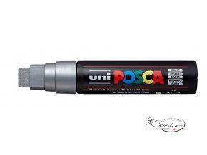 Popisovač Posca PC-17K akrylový 15 mm - stříbrný