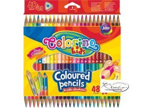 Pastelky Colorino 48 / 24 ks oboustranné