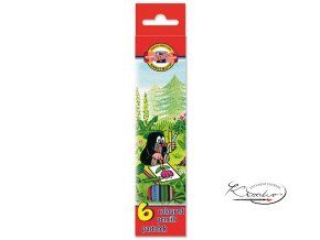 Koh-i-noor pastelky Krtek 6 ks