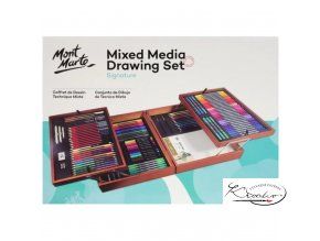 Mont Marte kreativní sada 152ks - dřevěný box
