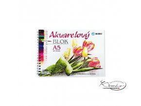 Akvarelový blok A5 Bobo