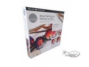 Simply Creative Wood Painting Set