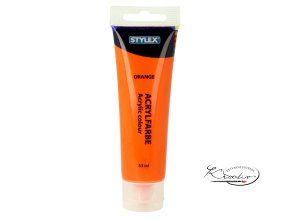 Akrylová barva Stylex 83 ml - Oranžová