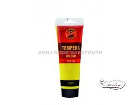 Tempera KIN 250 ml 1210 Žluť tmavá