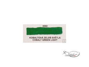 Olejová barva č. 0060 kobaltová zeleň světlá 20ml