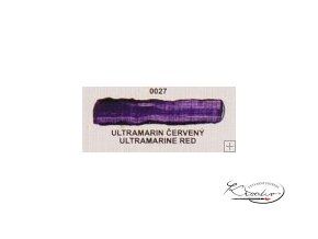 Olejová barva č. 0027 ultramarin červený 20ml