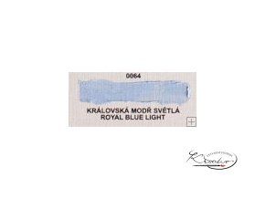 Olejová barva č. 0064 královská modř světlá 20ml