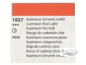 Tempera Umton 35 ml - 1027 Kadmium červené světlé