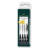POPISOVAČ FABER-CASTELL PITT ARTIST PEN - SADA 4 KS, S, F, M, B, ČERNÉ