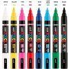 Sada akrylových popisovačů Posca Brush 8 ks - základní barvy
