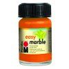 Mramorovací barva easy marble 15ml 013 oranžová